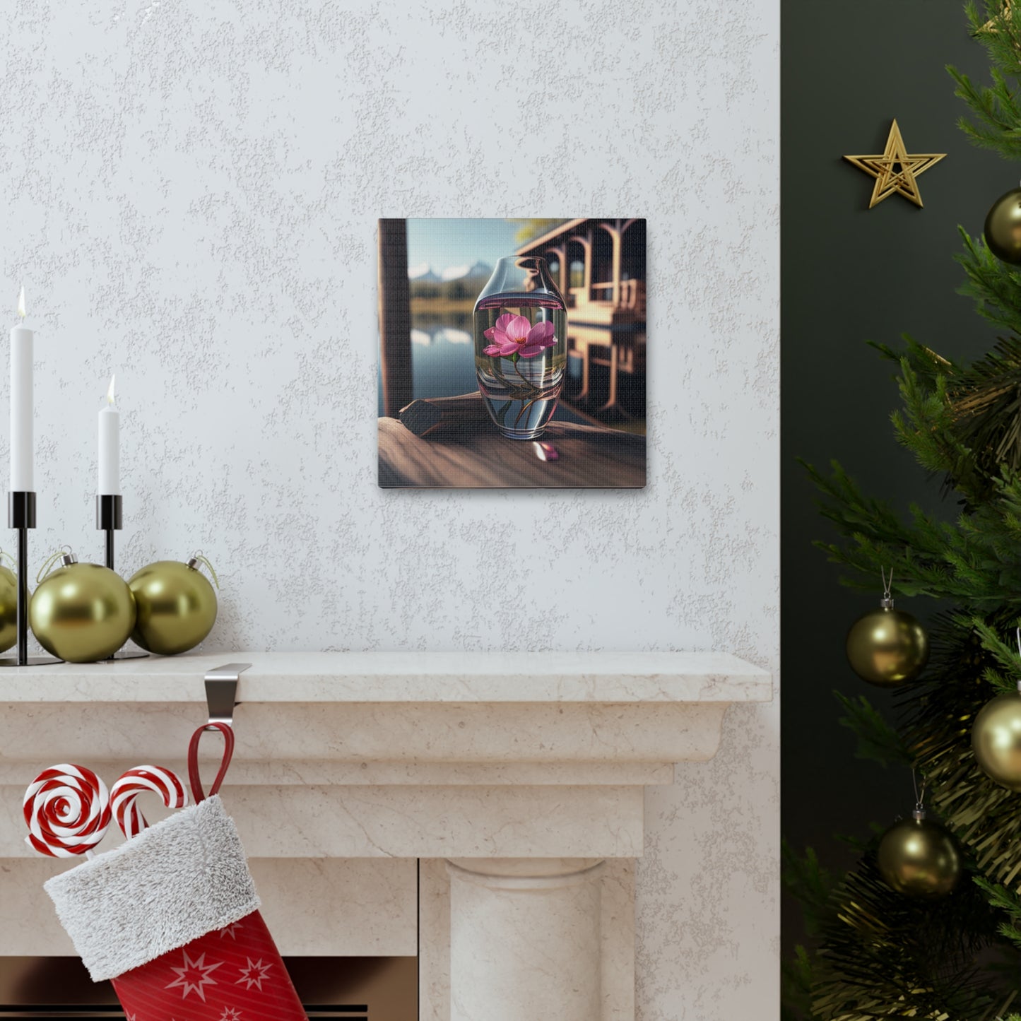 Canvas Gallery Wraps Pink Magnolia 3