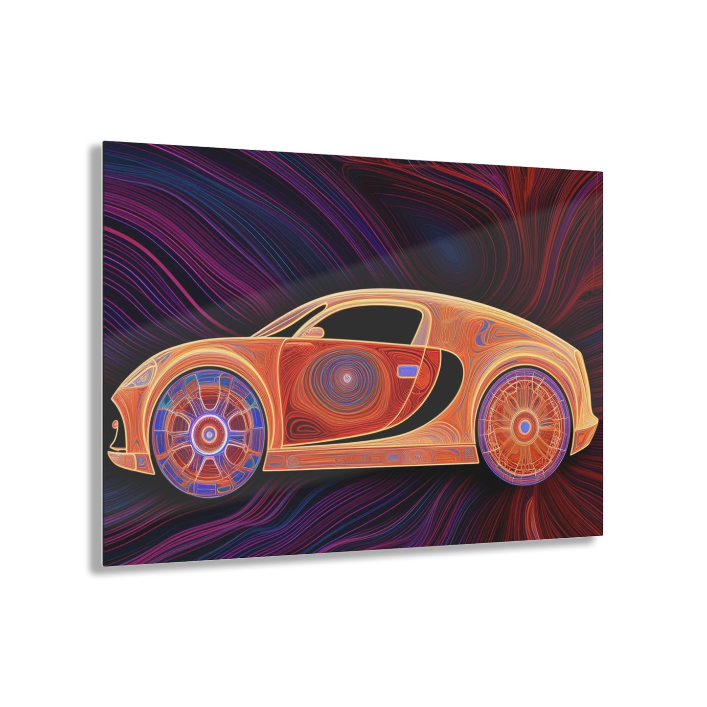 Acrylic Prints Bugatti Abstract Concept 2