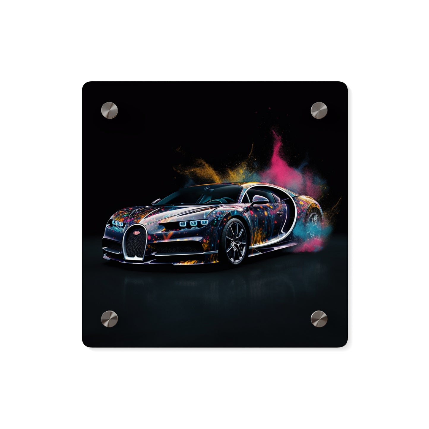 Acrylic Wall Art Panels Hyper Bugatti 4