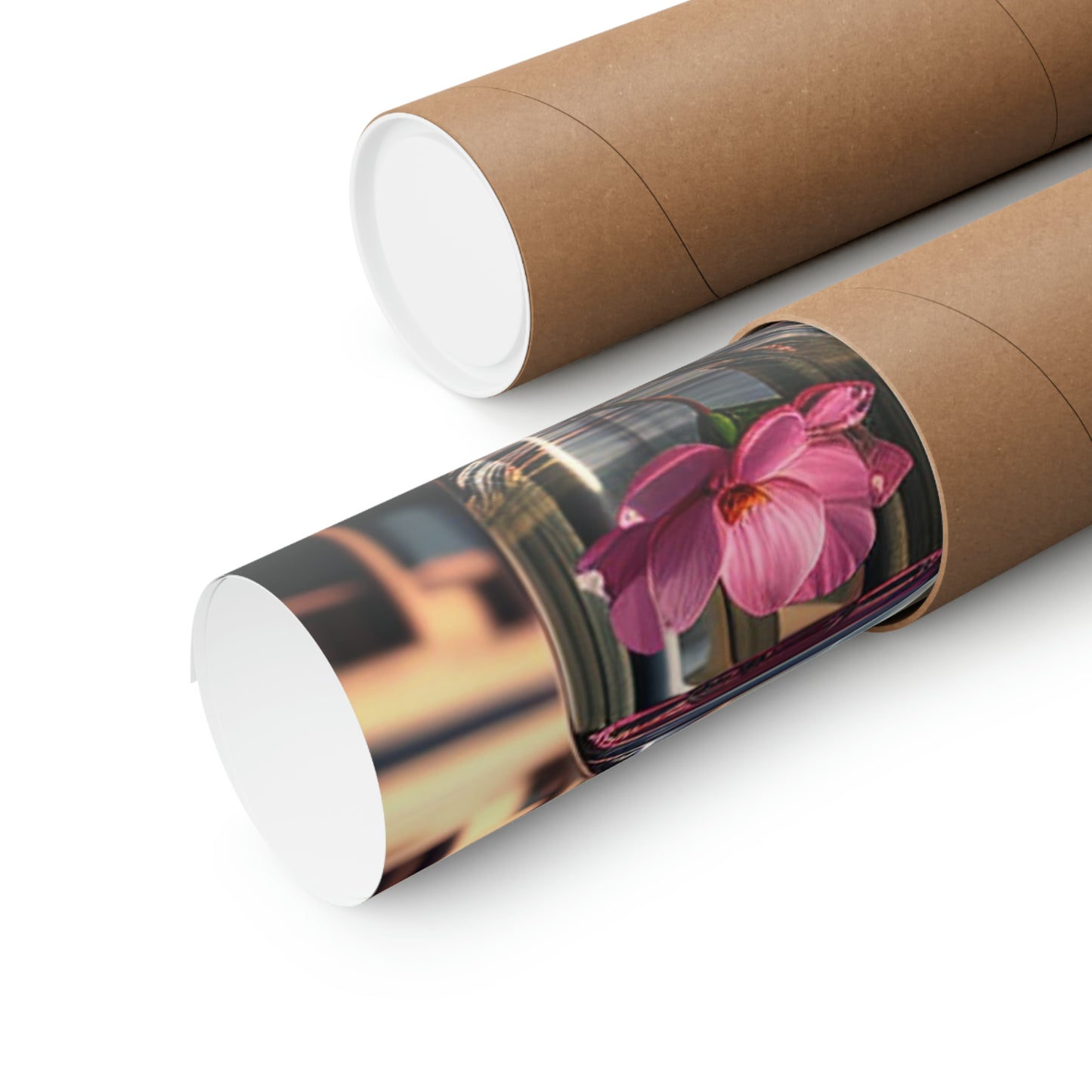 Premium Matte Vertical Posters Pink Magnolia 3