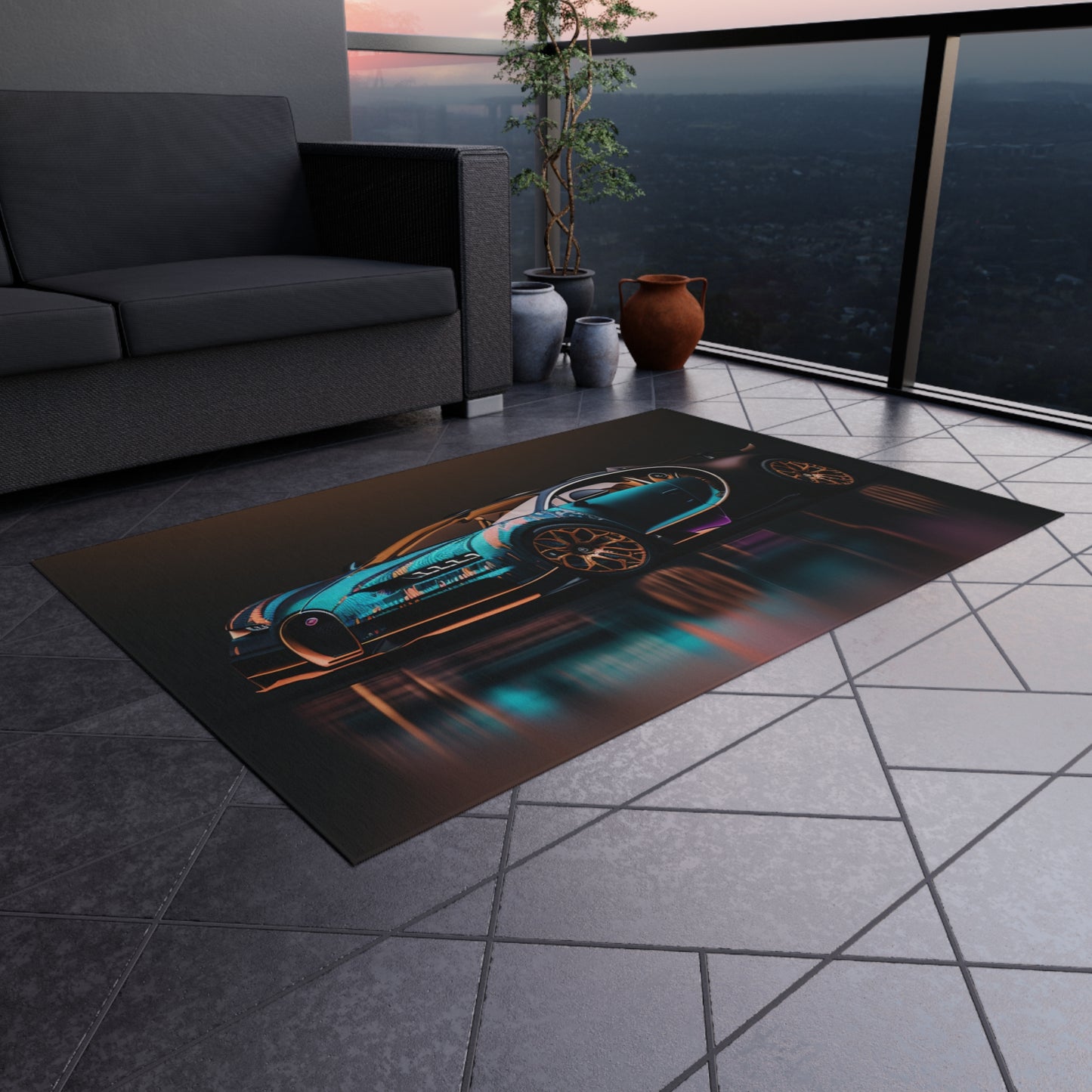 Outdoor Rug  Bugatti Blue 2