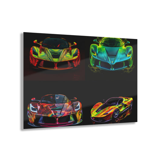 Acrylic Prints Ferrari Neon 5