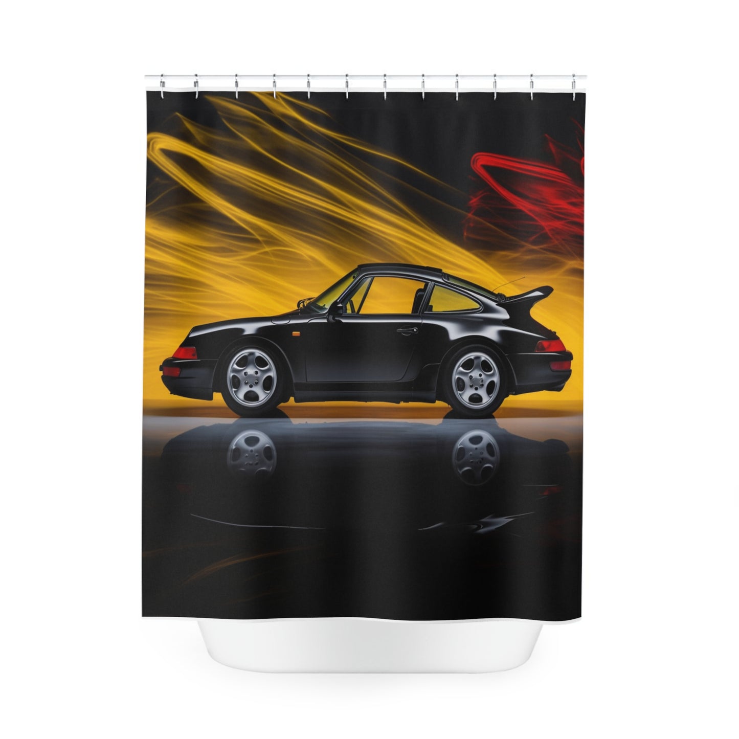 Polyester Shower Curtain Porsche 933 4