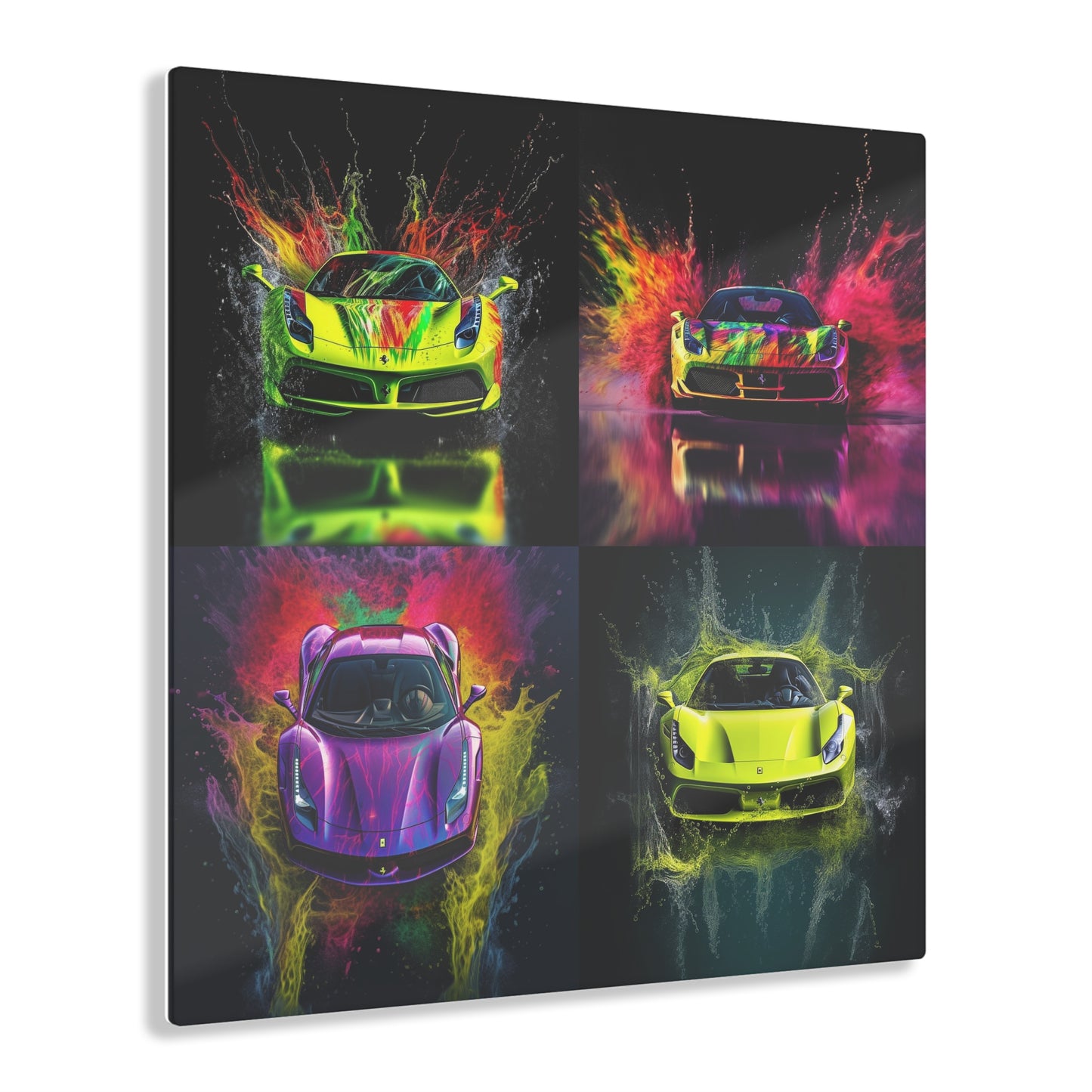 Acrylic Prints Farrari Water 5