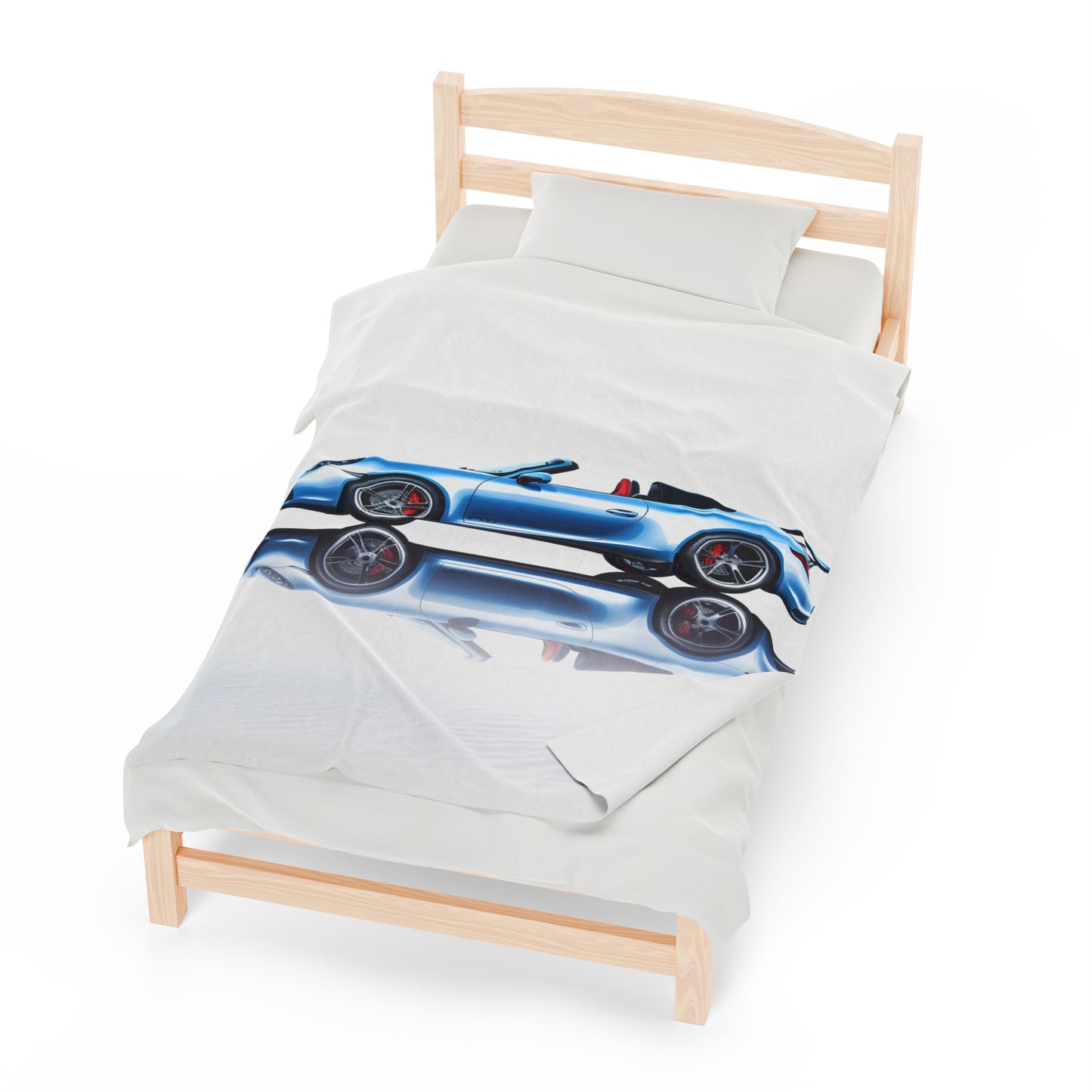 Velveteen Plush Blanket 911 Speedster on water 4