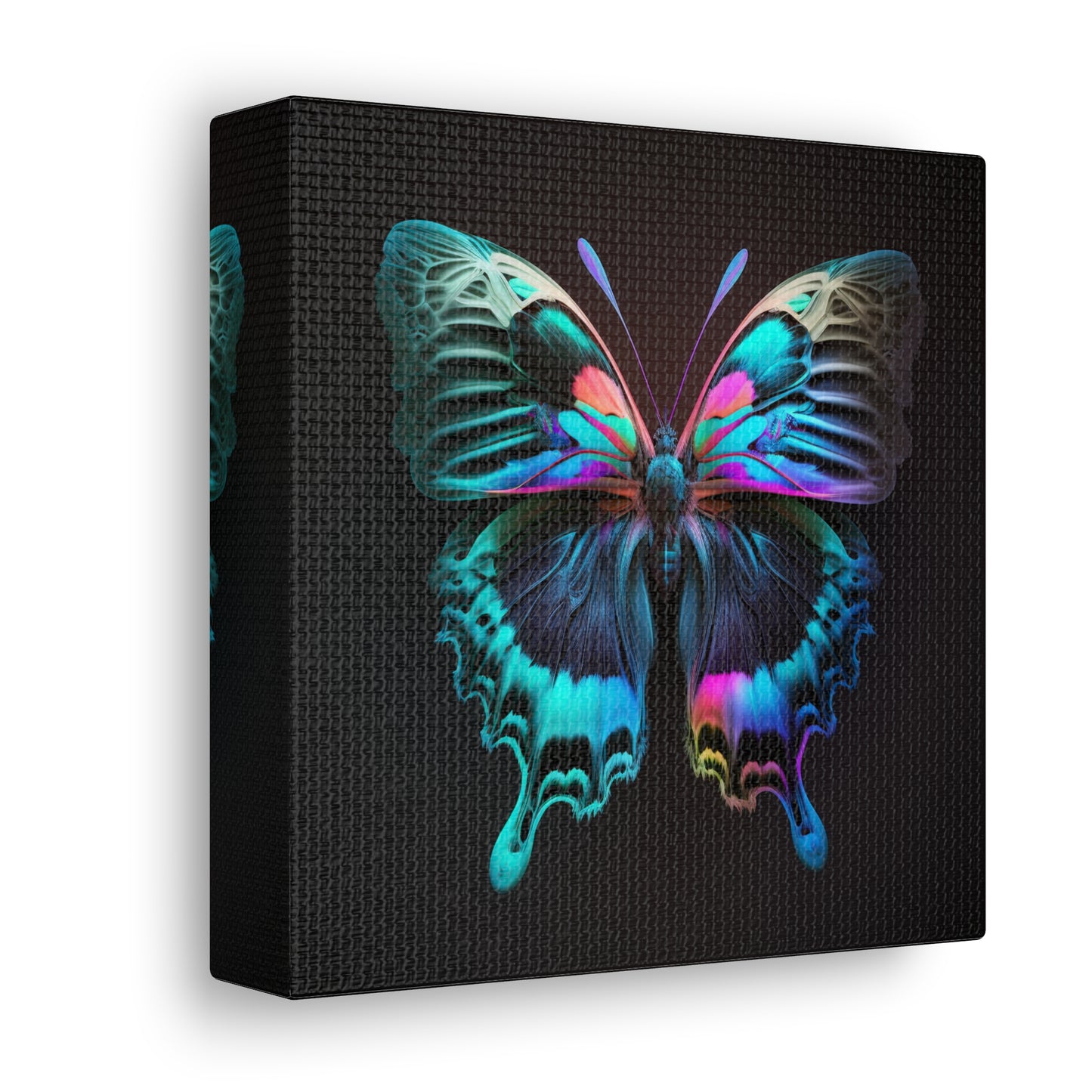 Canvas Gallery Wraps Raw Florescent Glow 1