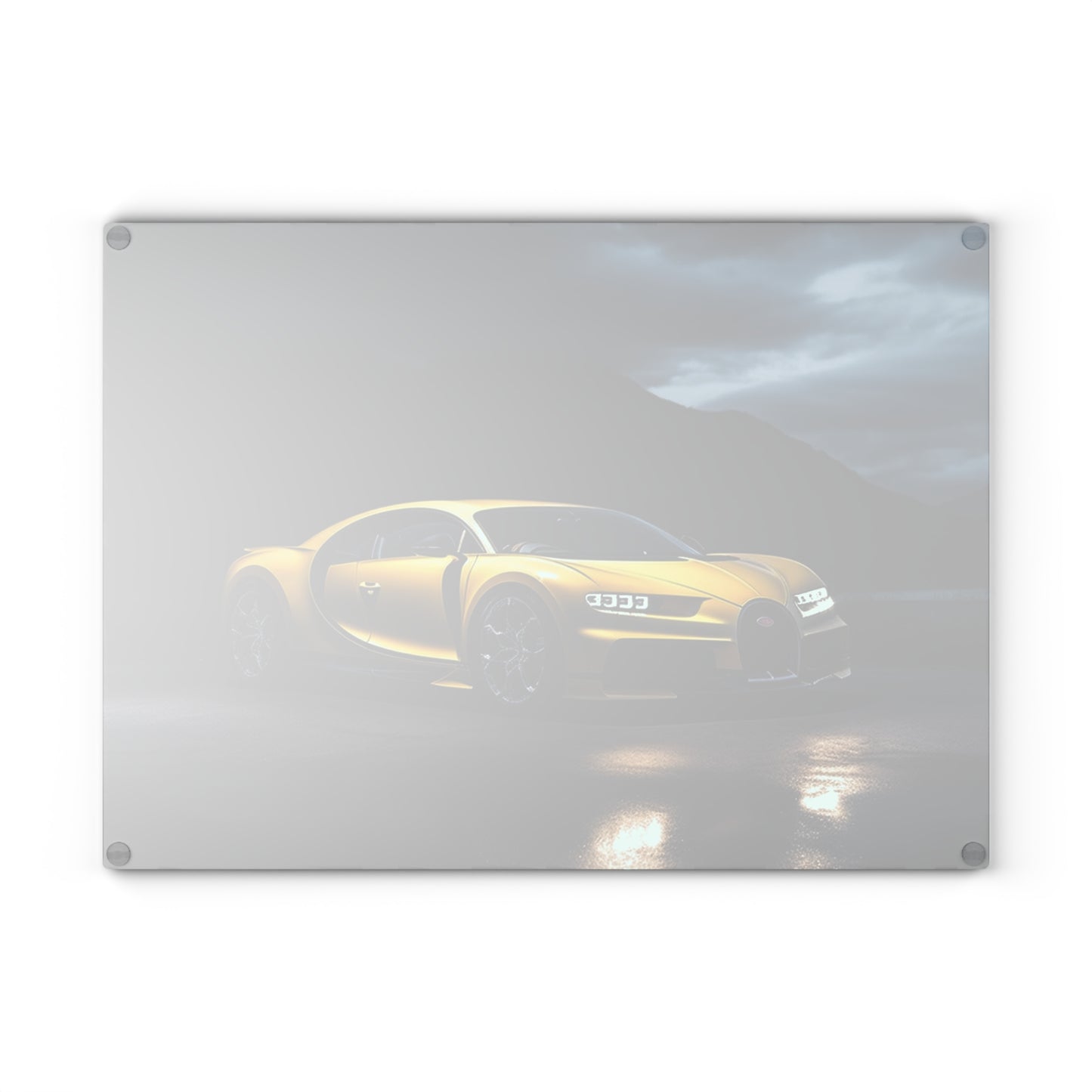 Glass Cutting Board Bugatti Real Look 4