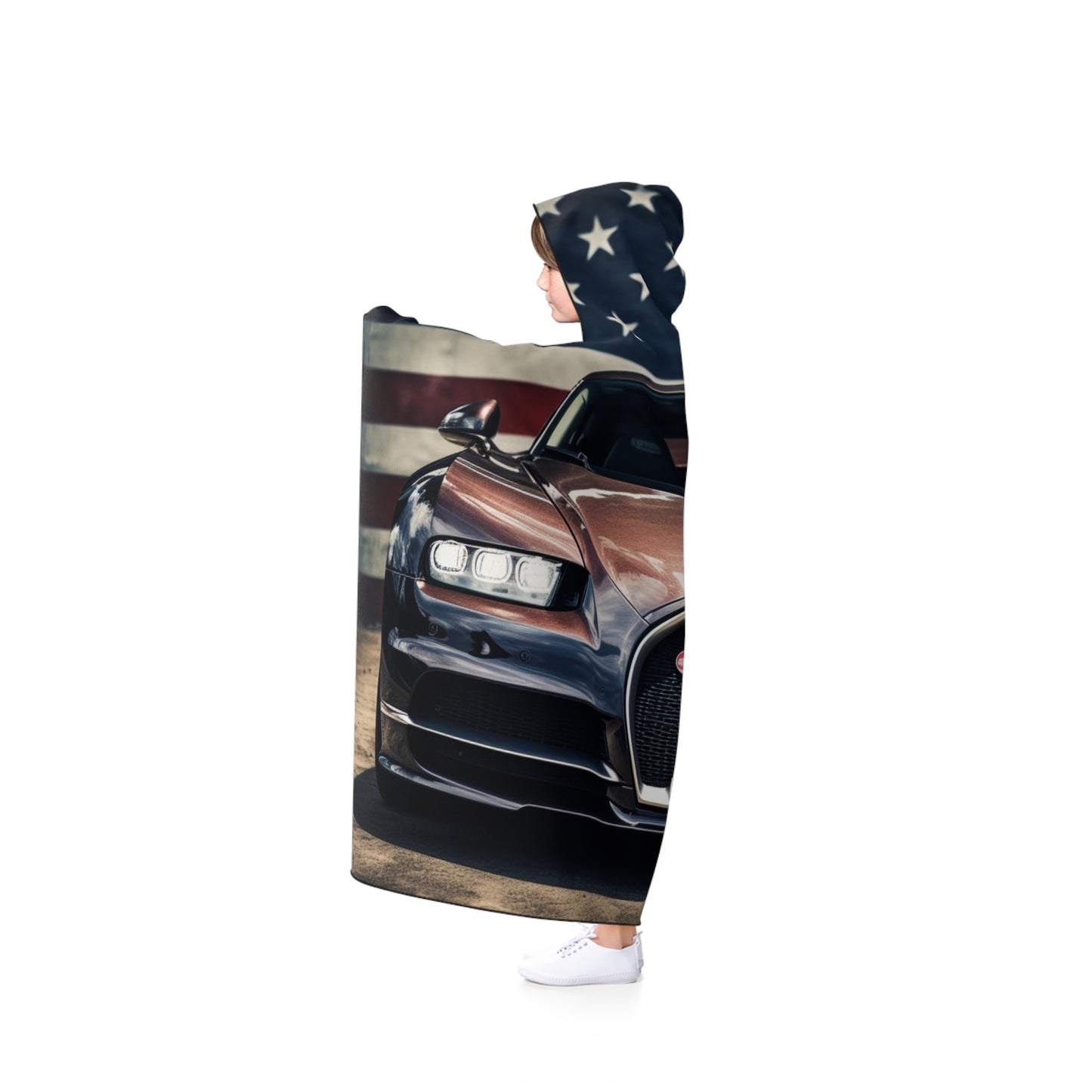 Hooded Blanket Bugatti Flag 4