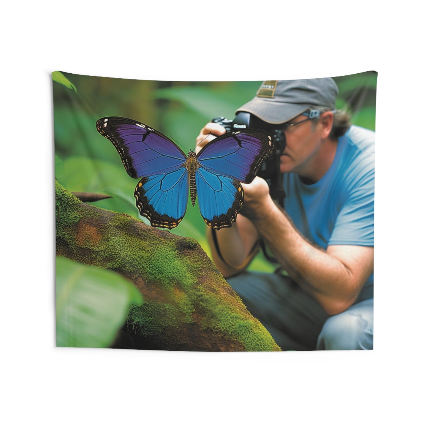 Indoor Wall Tapestries Jungle Butterfly 4