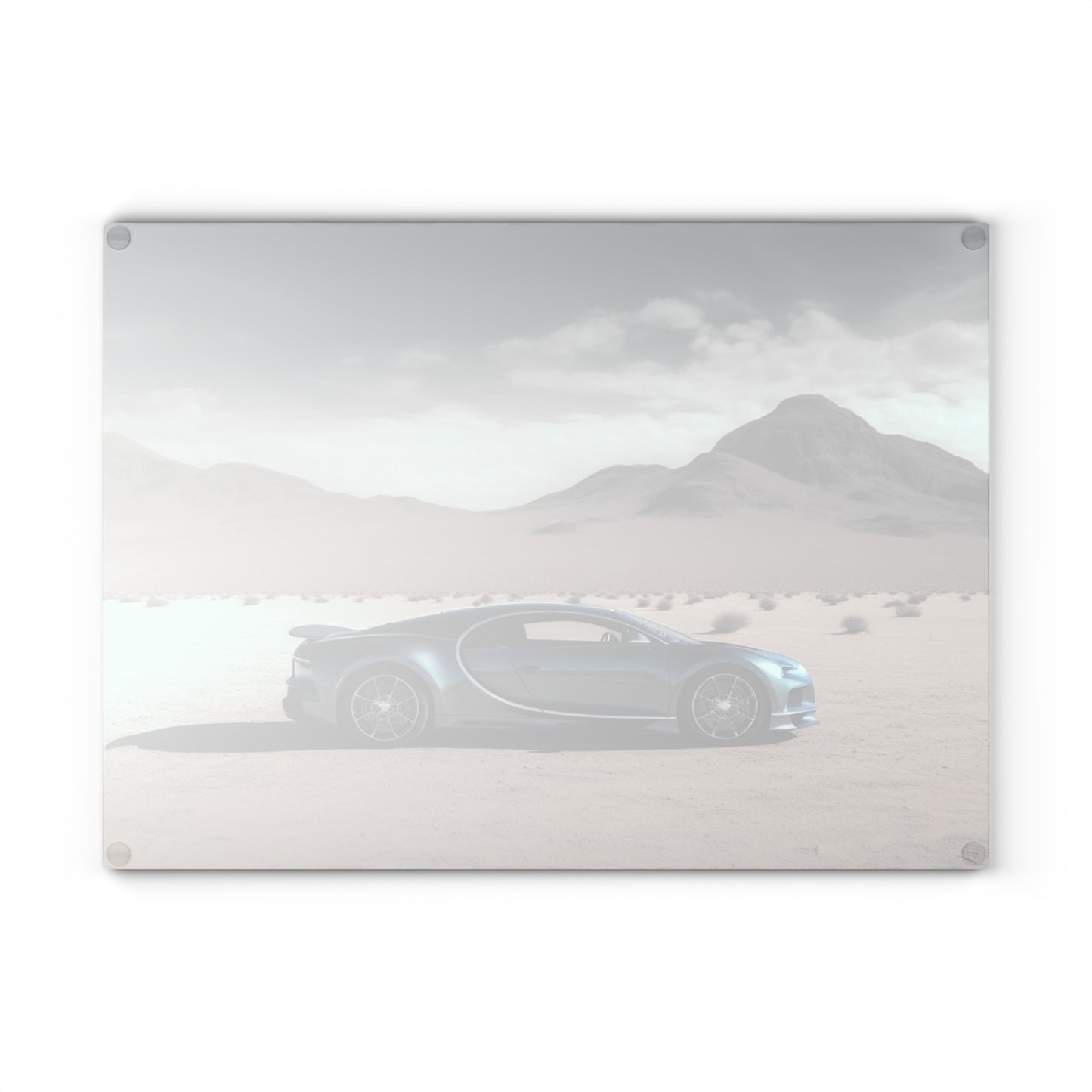 Glass Cutting Board Bugatti Real Look 1