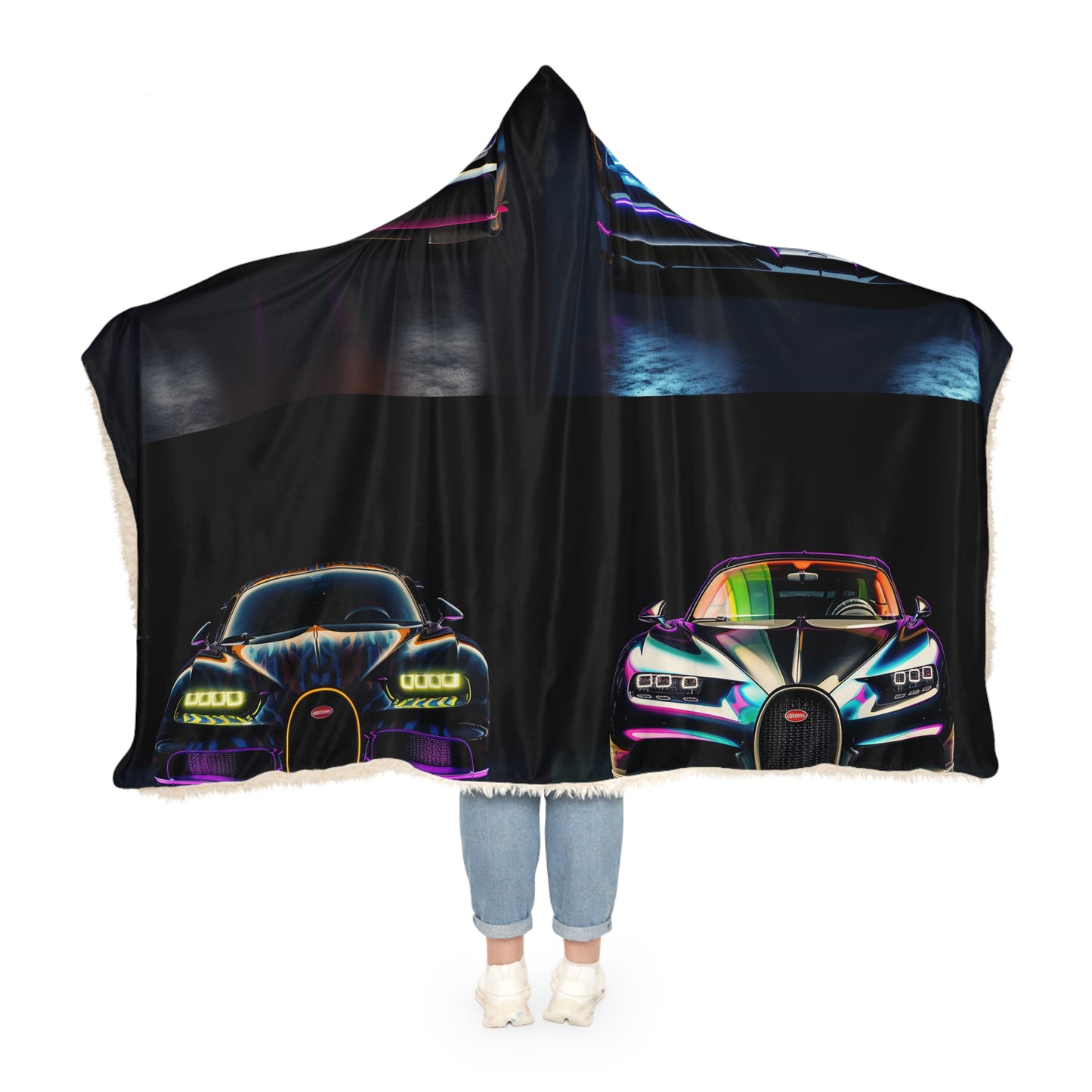 Snuggle Hooded Blanket Hyper Bugatti Chiron 5