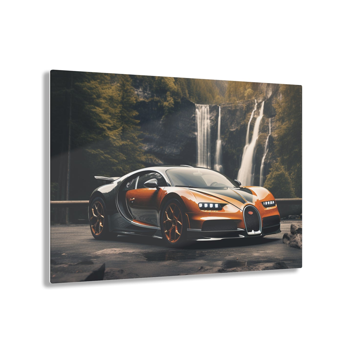 Acrylic Prints Bugatti Waterfall 3