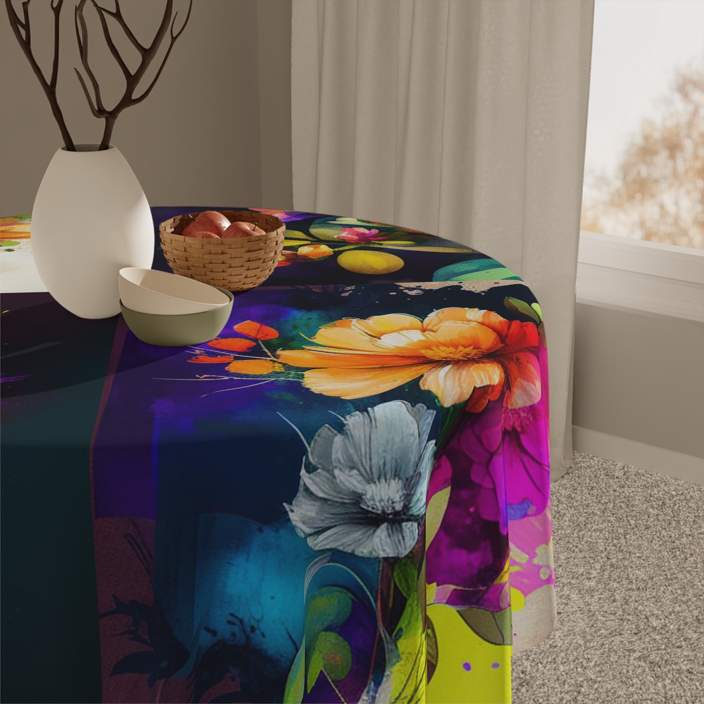 Tablecloth Bright Spring Flowers 5