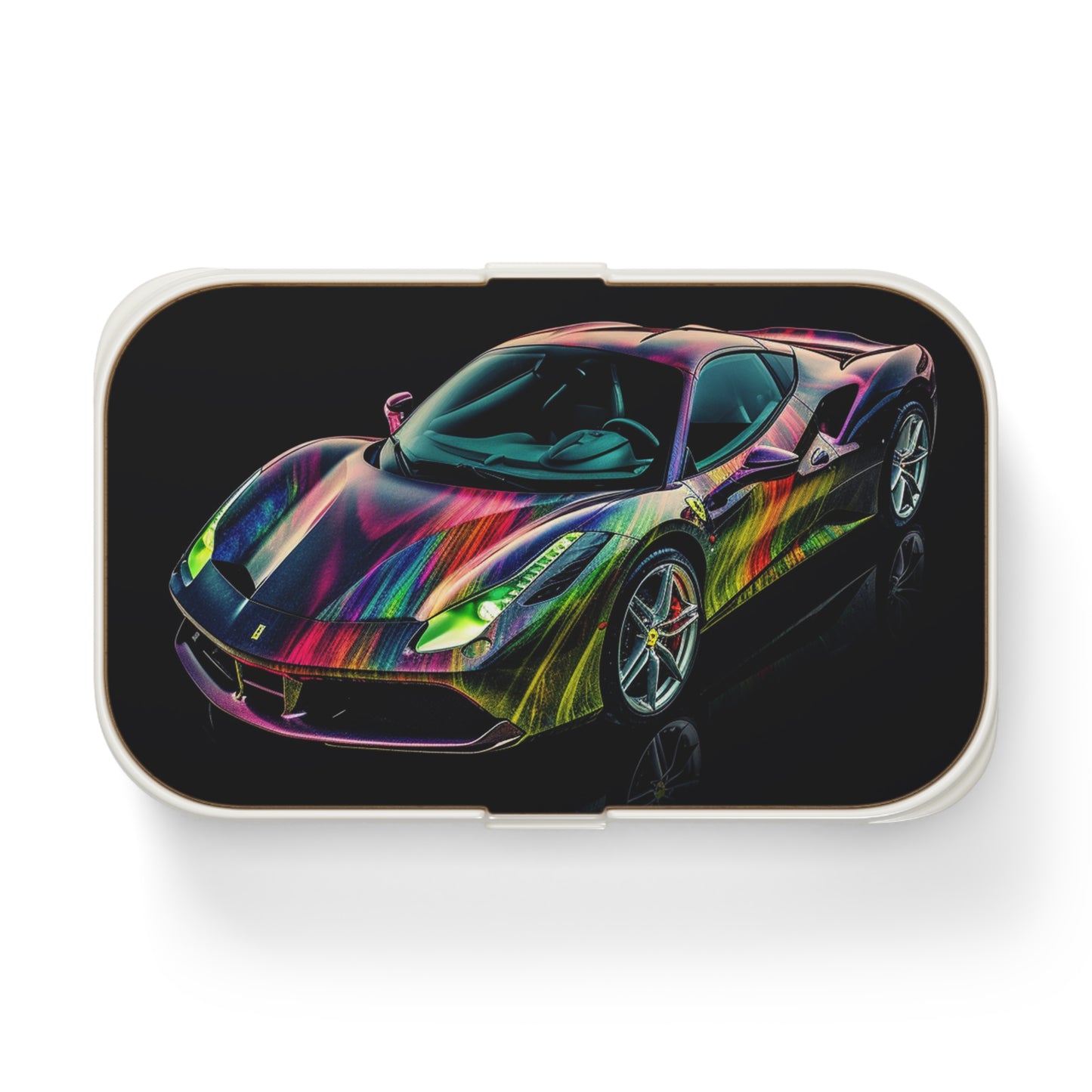 Bento Lunch Box Ferrari Color 3