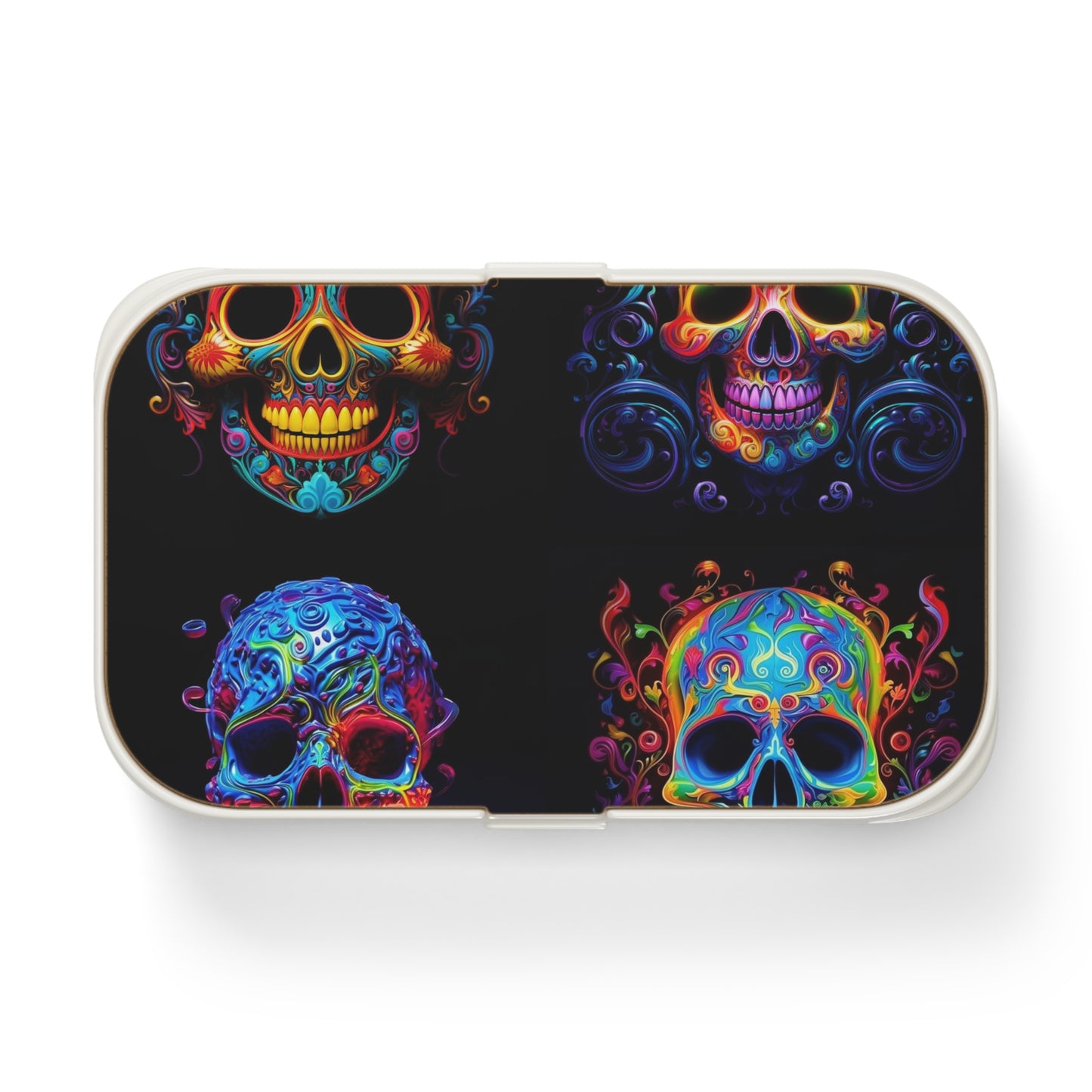 Bento Lunch Box Macro Skull Color 5