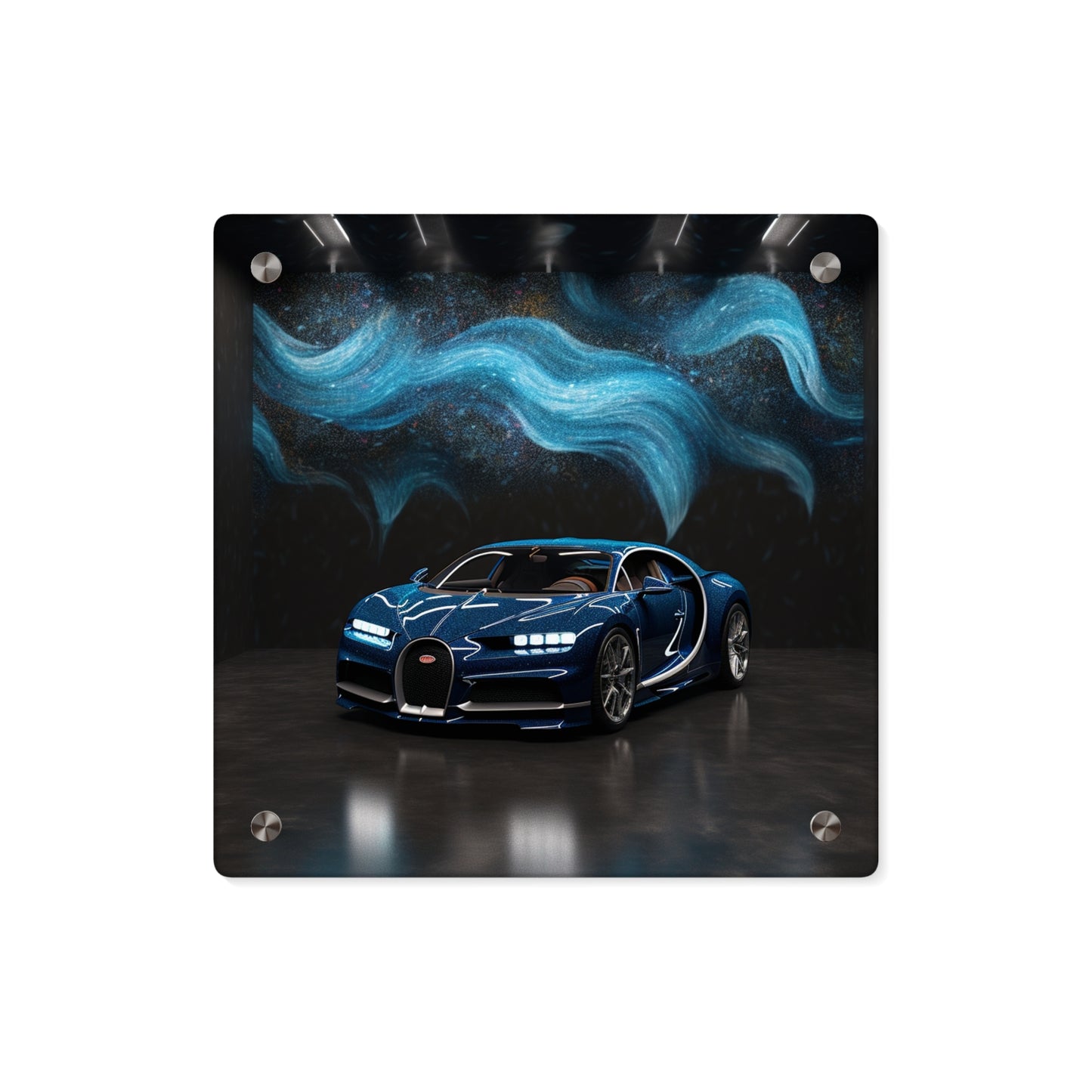 Acrylic Wall Art Panels Hyper Bugatti 3