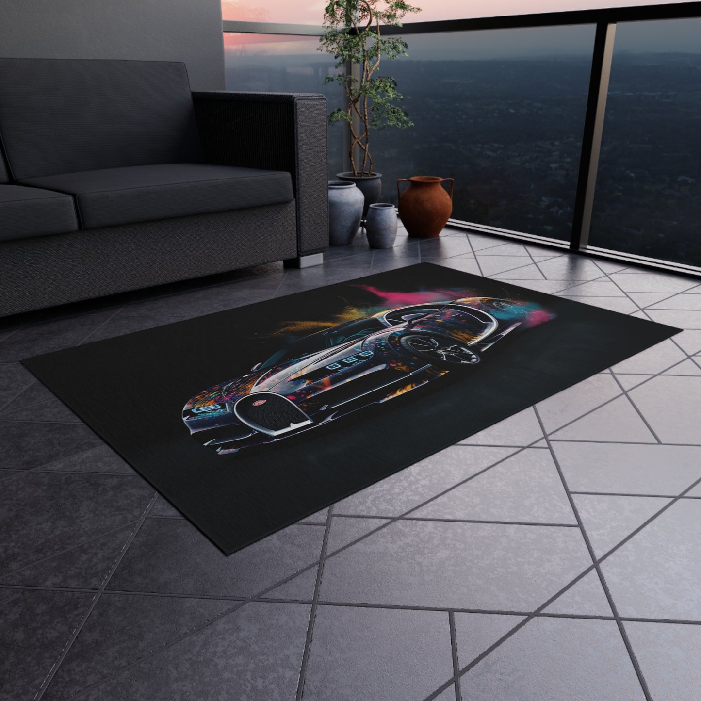 Outdoor Rug  Hyper Bugatti 4
