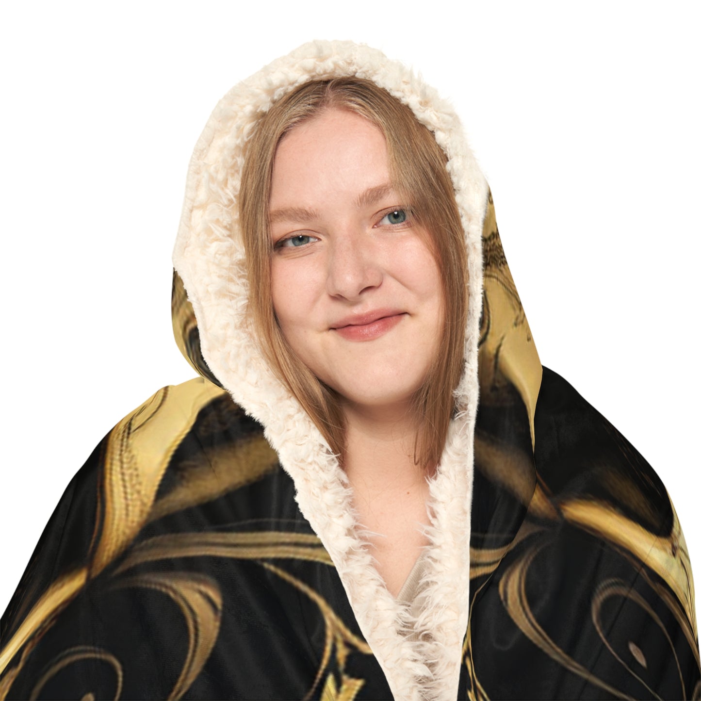 Snuggle Hooded Blanket Skull Treble Clef 3