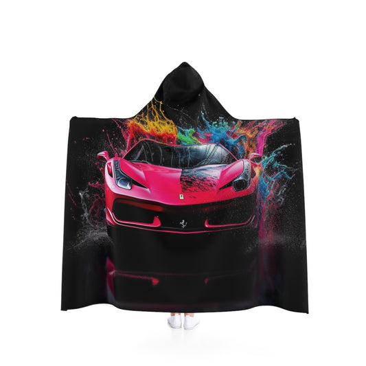 Hooded Blanket Ferrari Water Splash 2