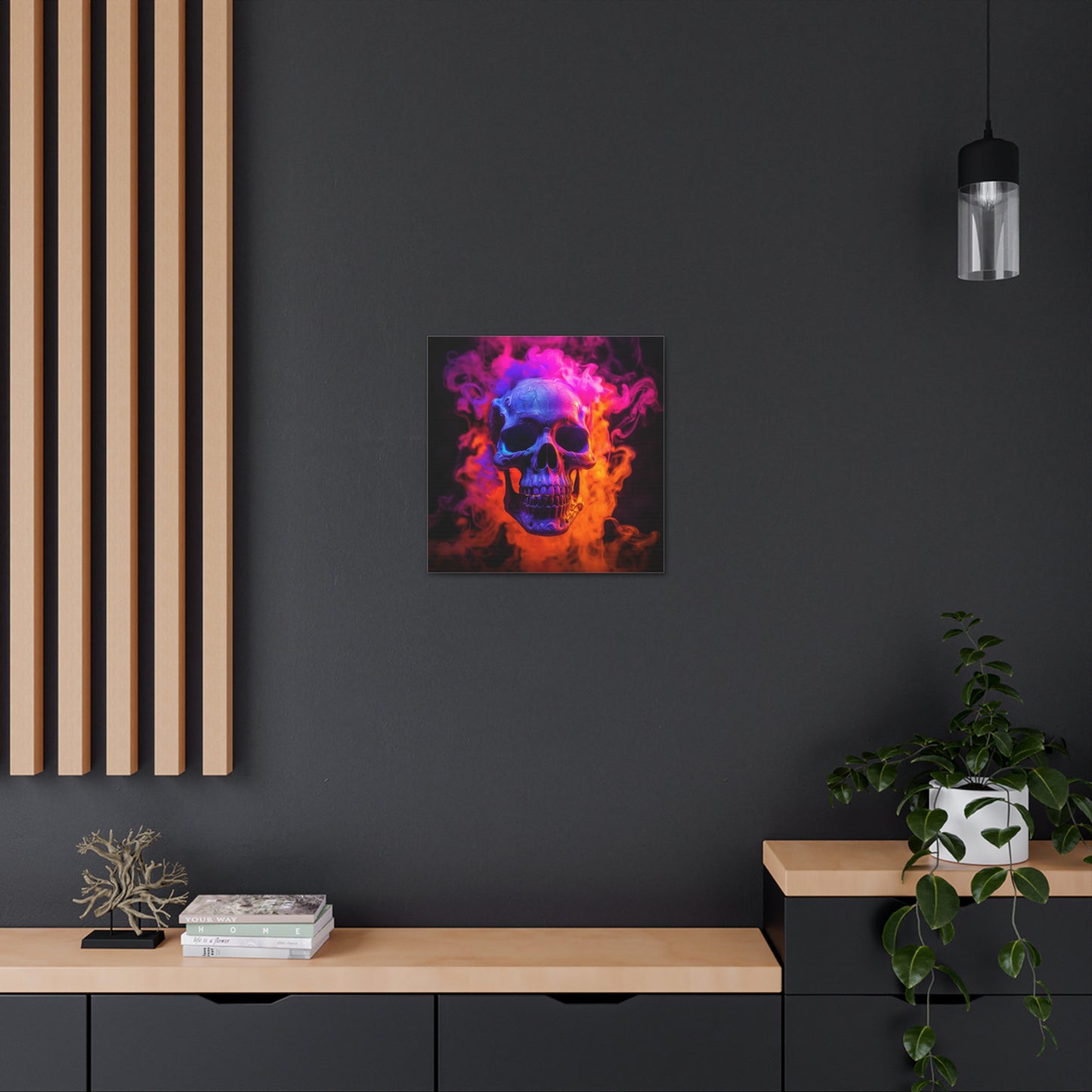 Canvas Gallery Wraps Macro Skull 4