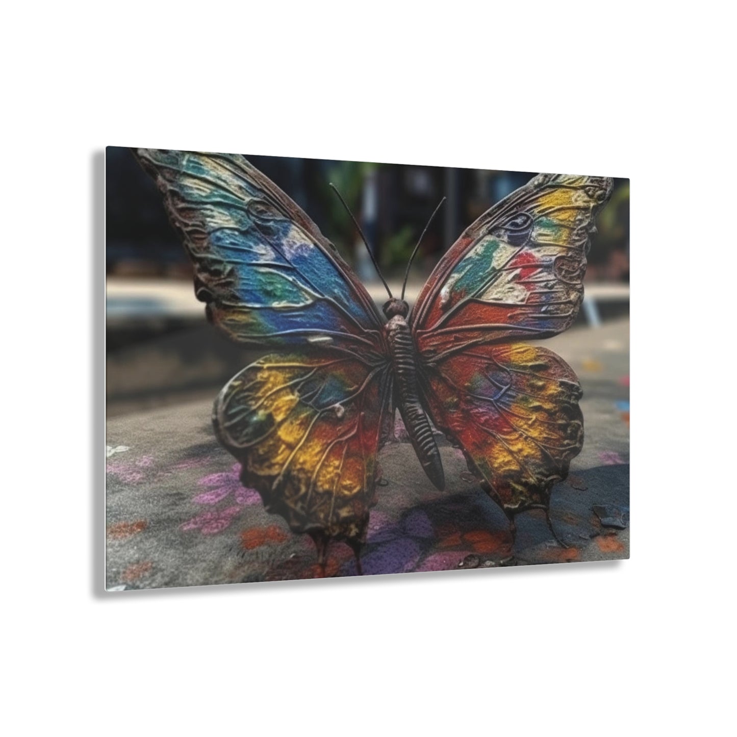 Acrylic Prints Liquid Street Butterfly 3