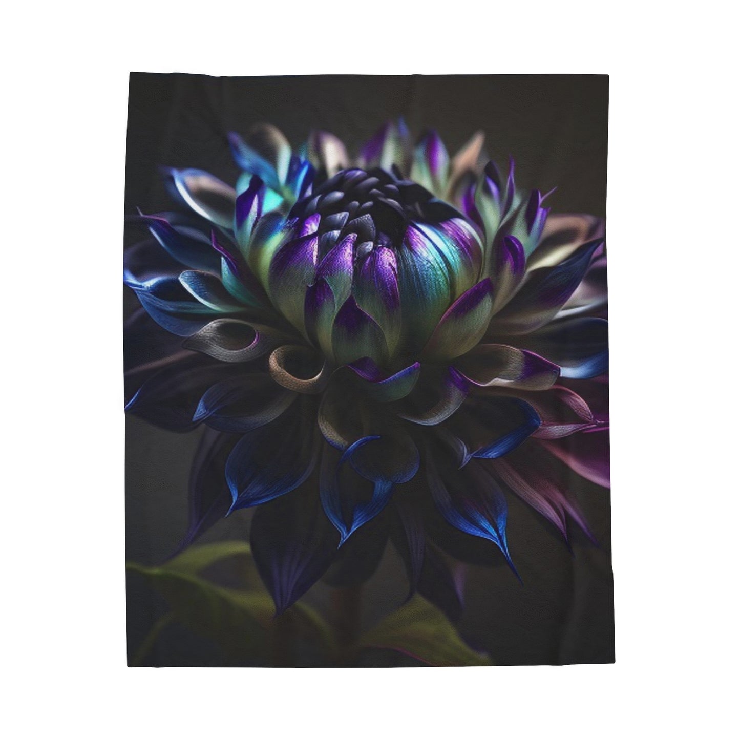 Velveteen Plush Blanket Dahlia Purple 4