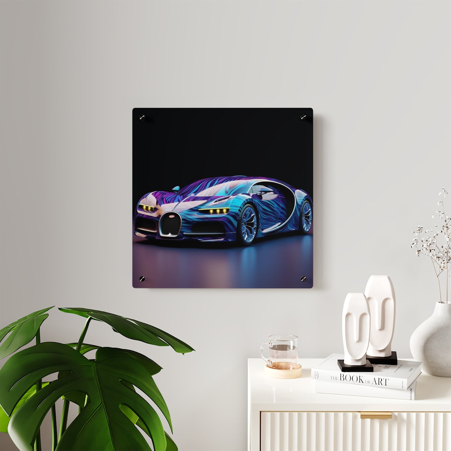 Acrylic Wall Art Panels Bugatti Abstract Flair 3