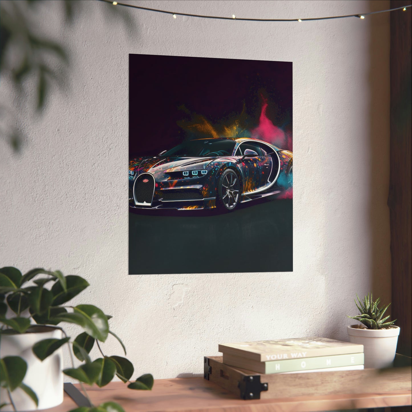 Premium Matte Vertical Posters Hyper Bugatti 4