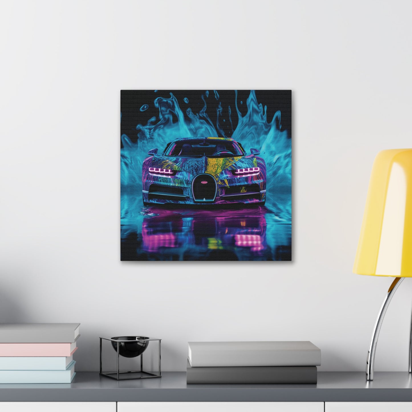Canvas Gallery Wraps Bugatti Water 2