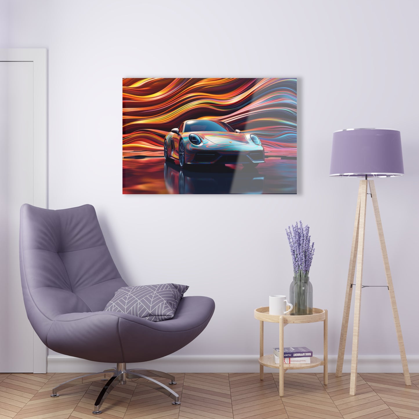 Acrylic Prints Porsche Water Fusion 1