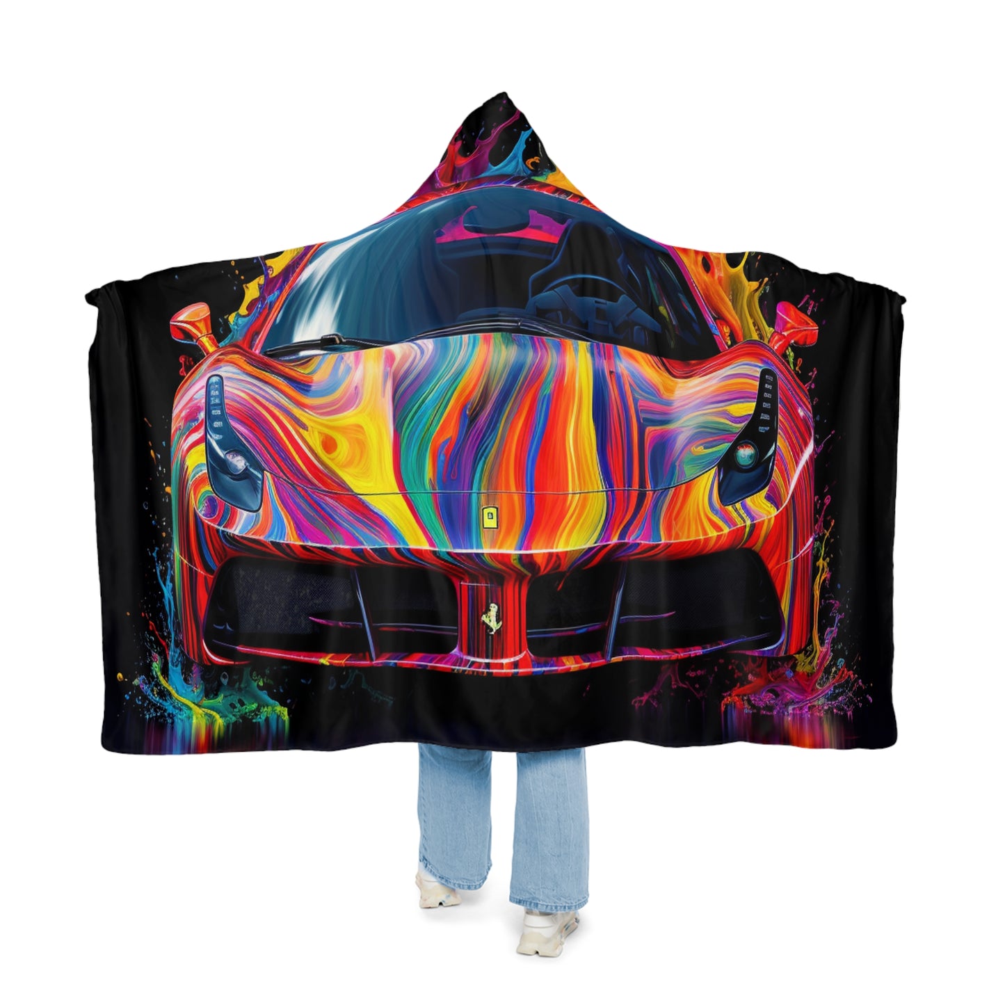 Snuggle Hooded Blanket Ferrari Fusion Water 4