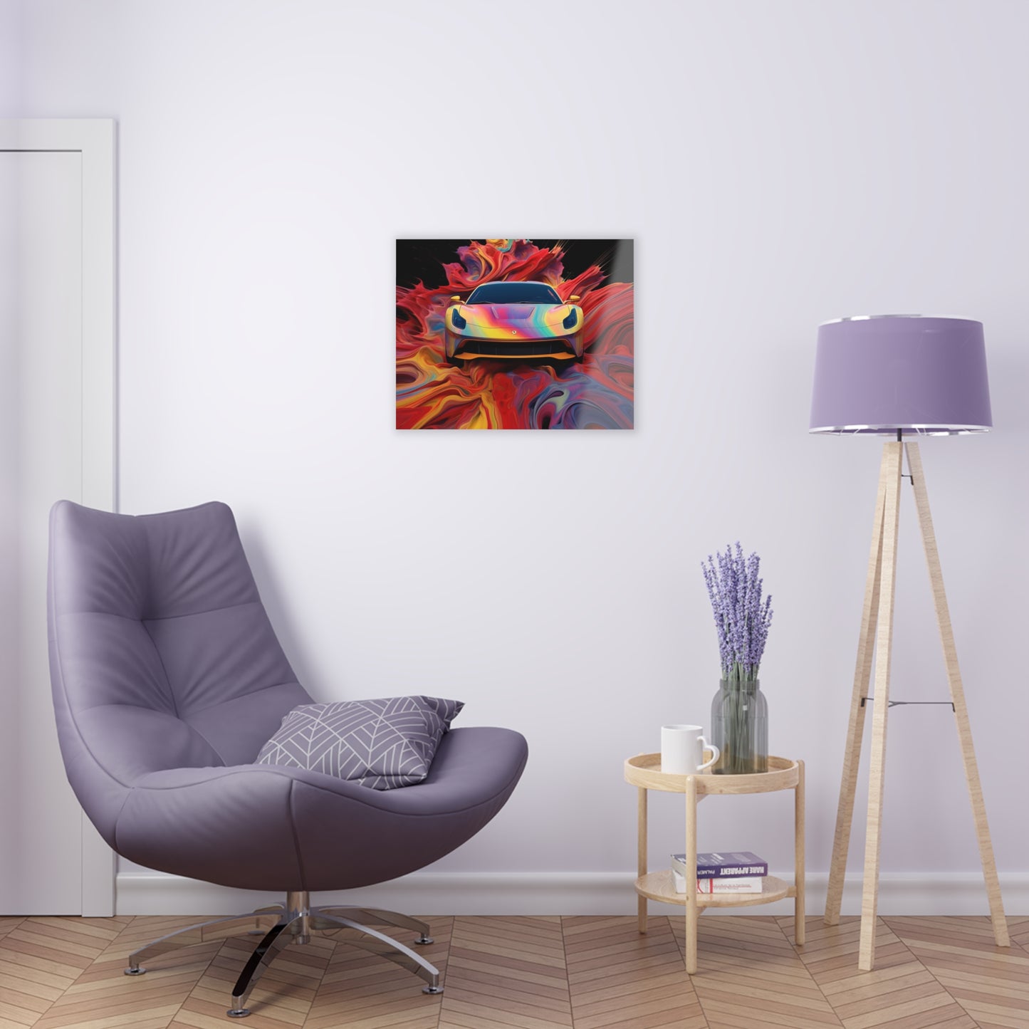 Acrylic Prints Ferrari Water Fusion 1