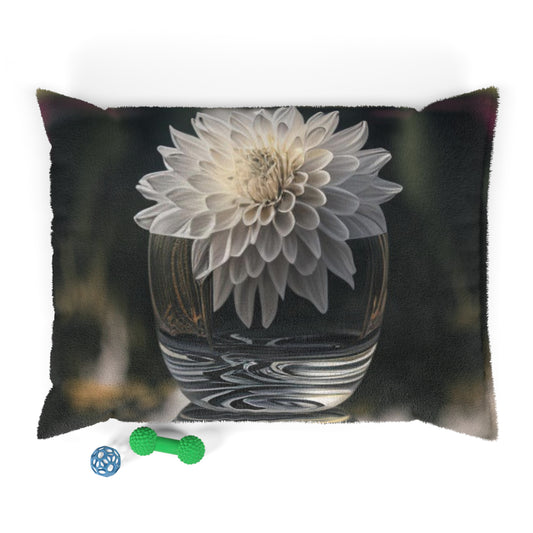 Pet Bed White Dahlia 2