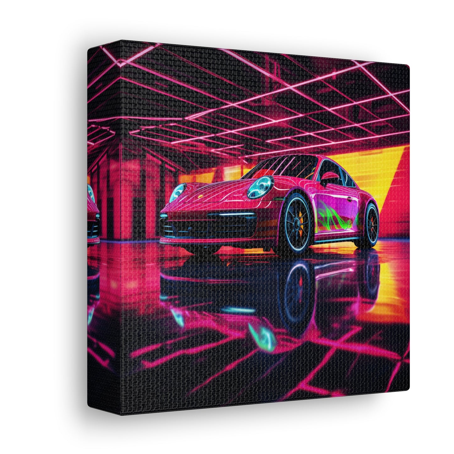 Canvas Gallery Wraps Macro Porsche 3