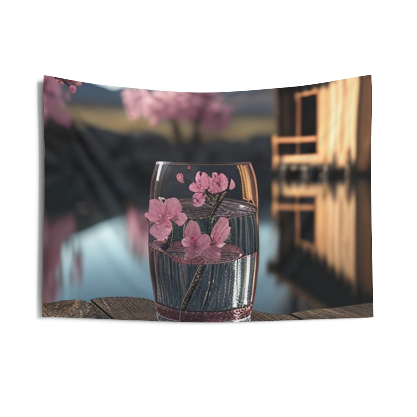 Indoor Wall Tapestries Cherry Blossom 1