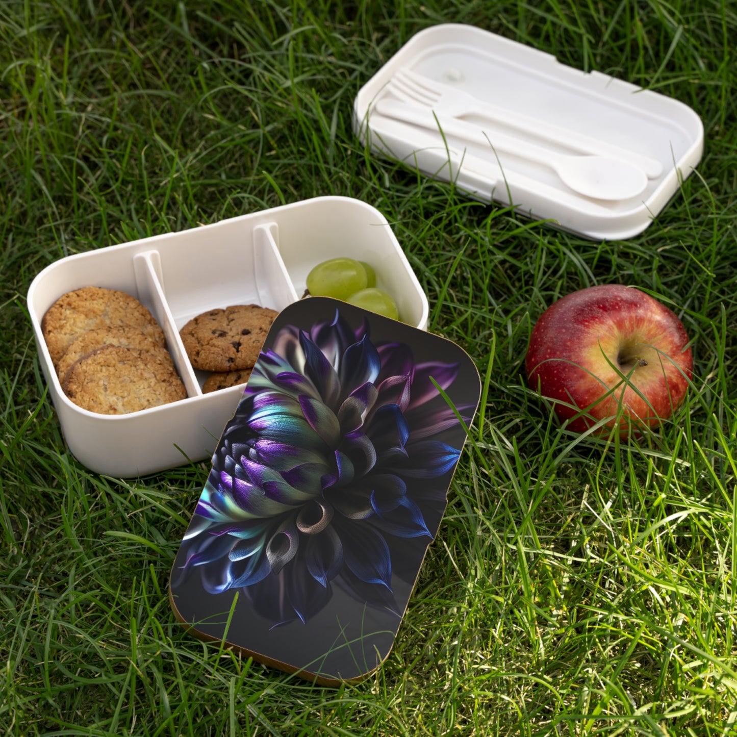 Bento Lunch Box Dahlia Purple 4