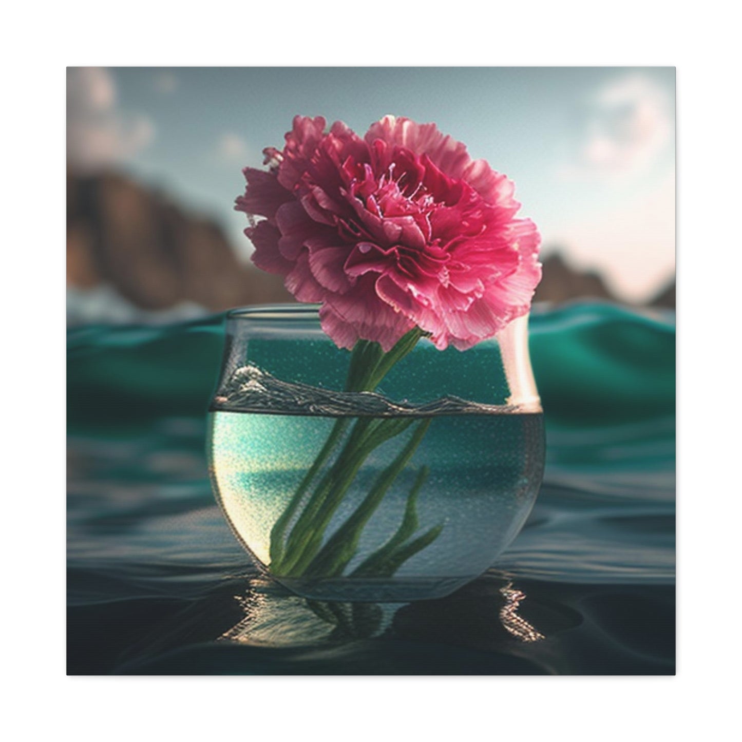 Canvas Gallery Wraps Carnation 1