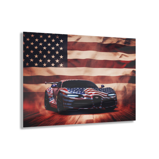 Acrylic Prints Abstract American Flag Background Bugatti 2