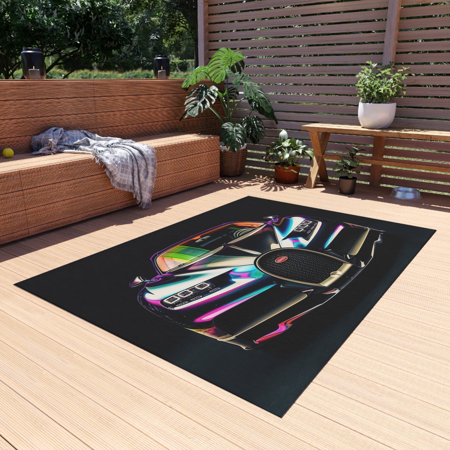 Outdoor Rug  Hyper Bugatti Chiron 4