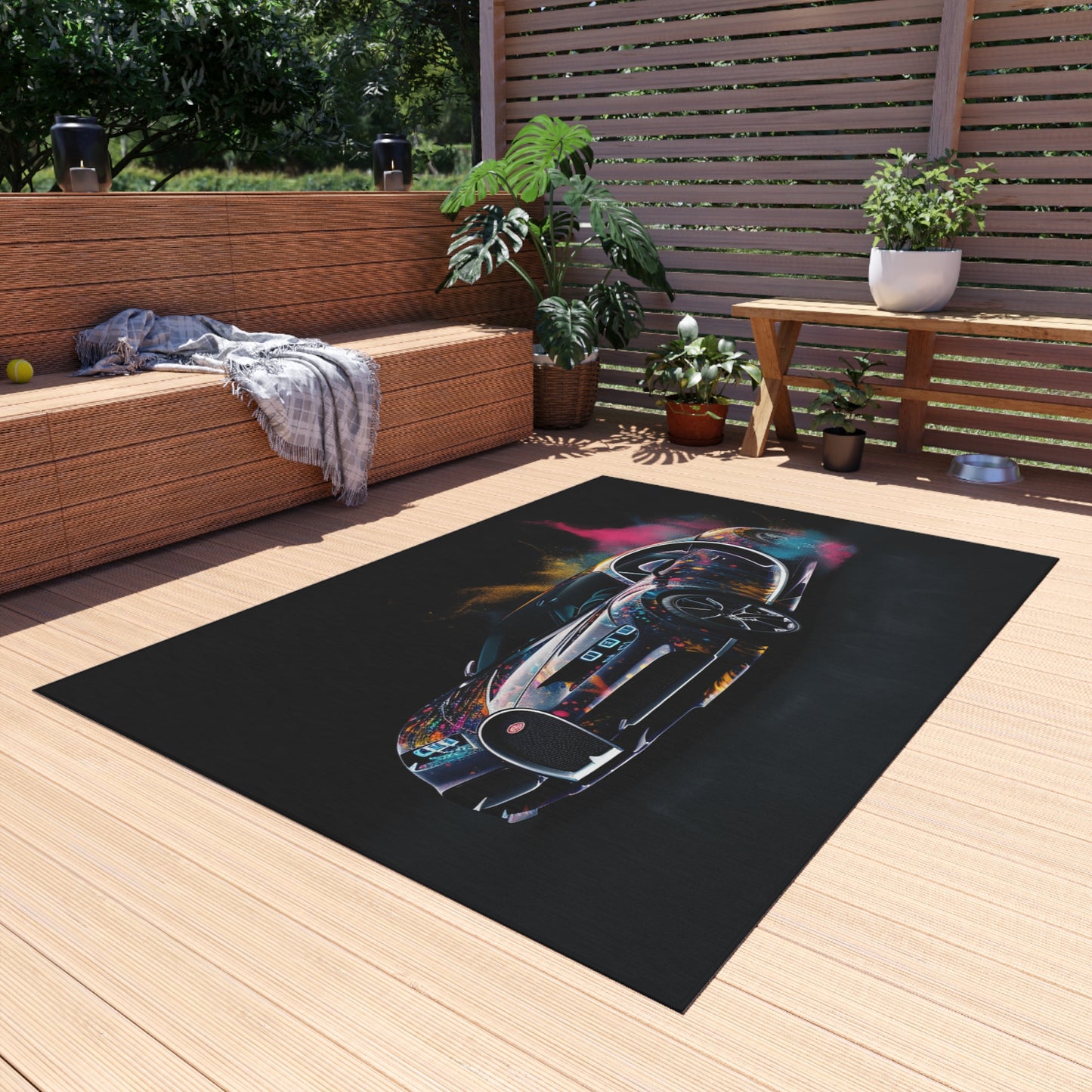 Outdoor Rug  Hyper Bugatti 4