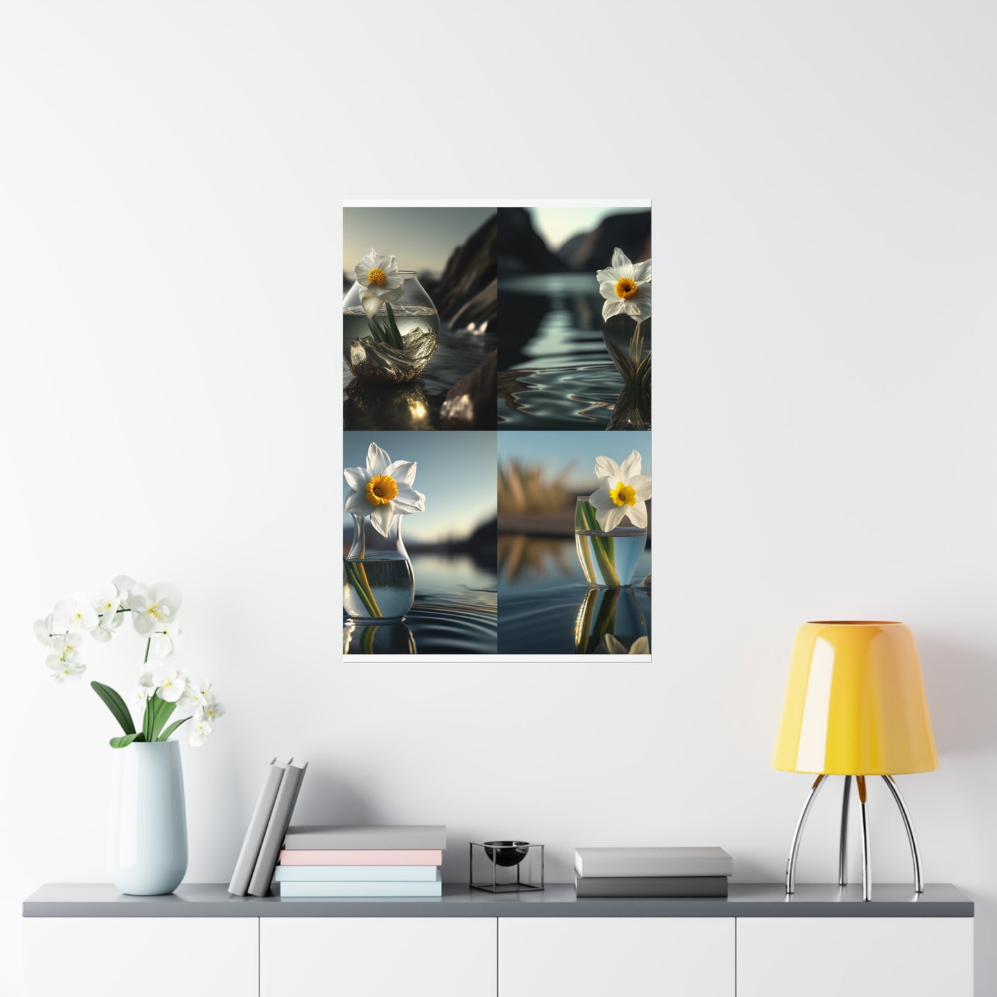 Premium Matte Vertical Posters Daffodil 5