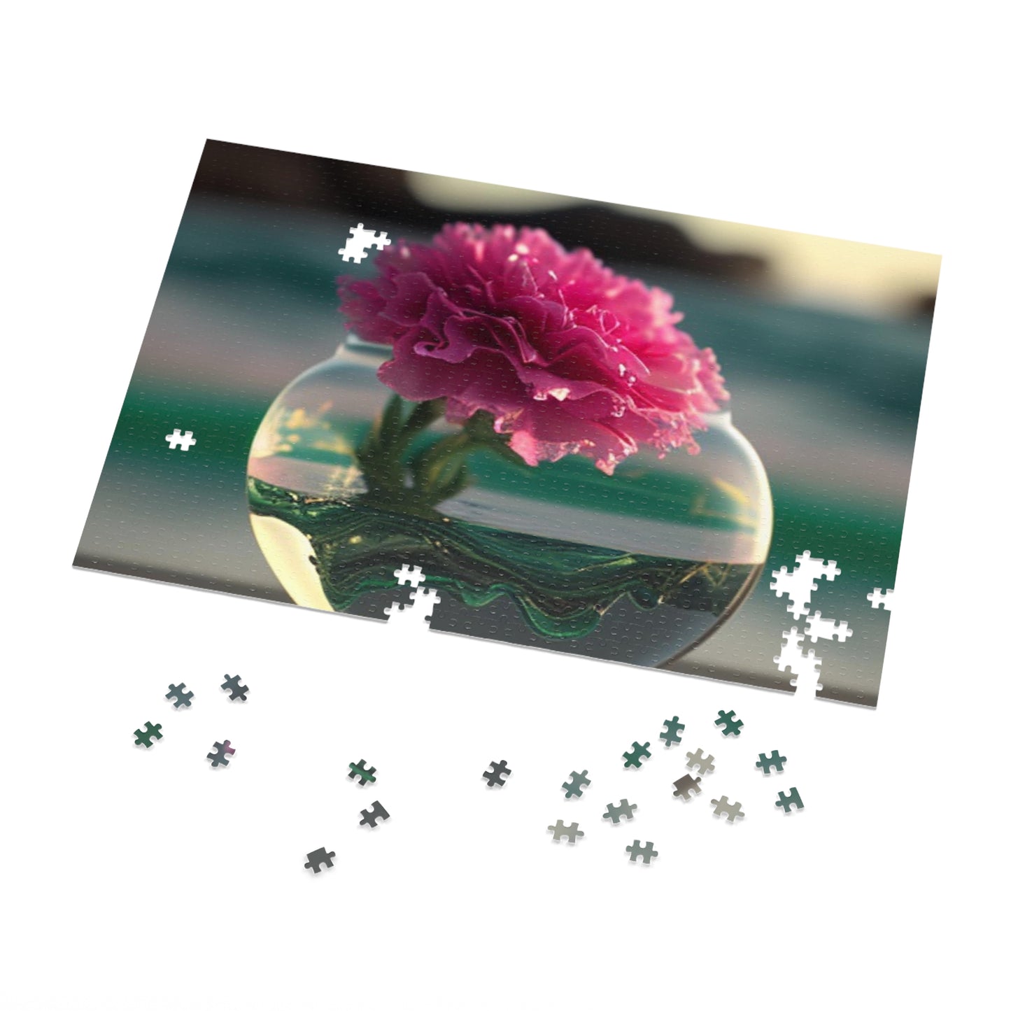 Jigsaw Puzzle (30, 110, 252, 500,1000-Piece) Carnation 3