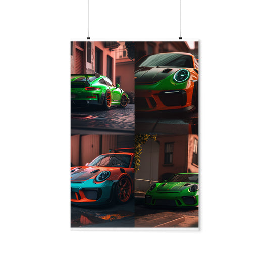 Premium Matte Vertical Posters porsche 911 gt3 5