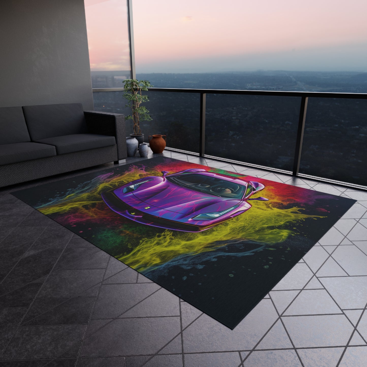 Outdoor Rug  Farrari Water 3