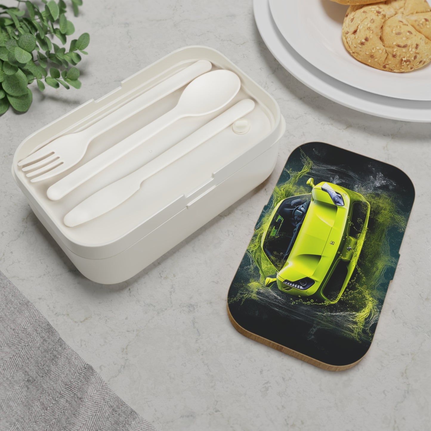 Bento Lunch Box Farrari Water 4