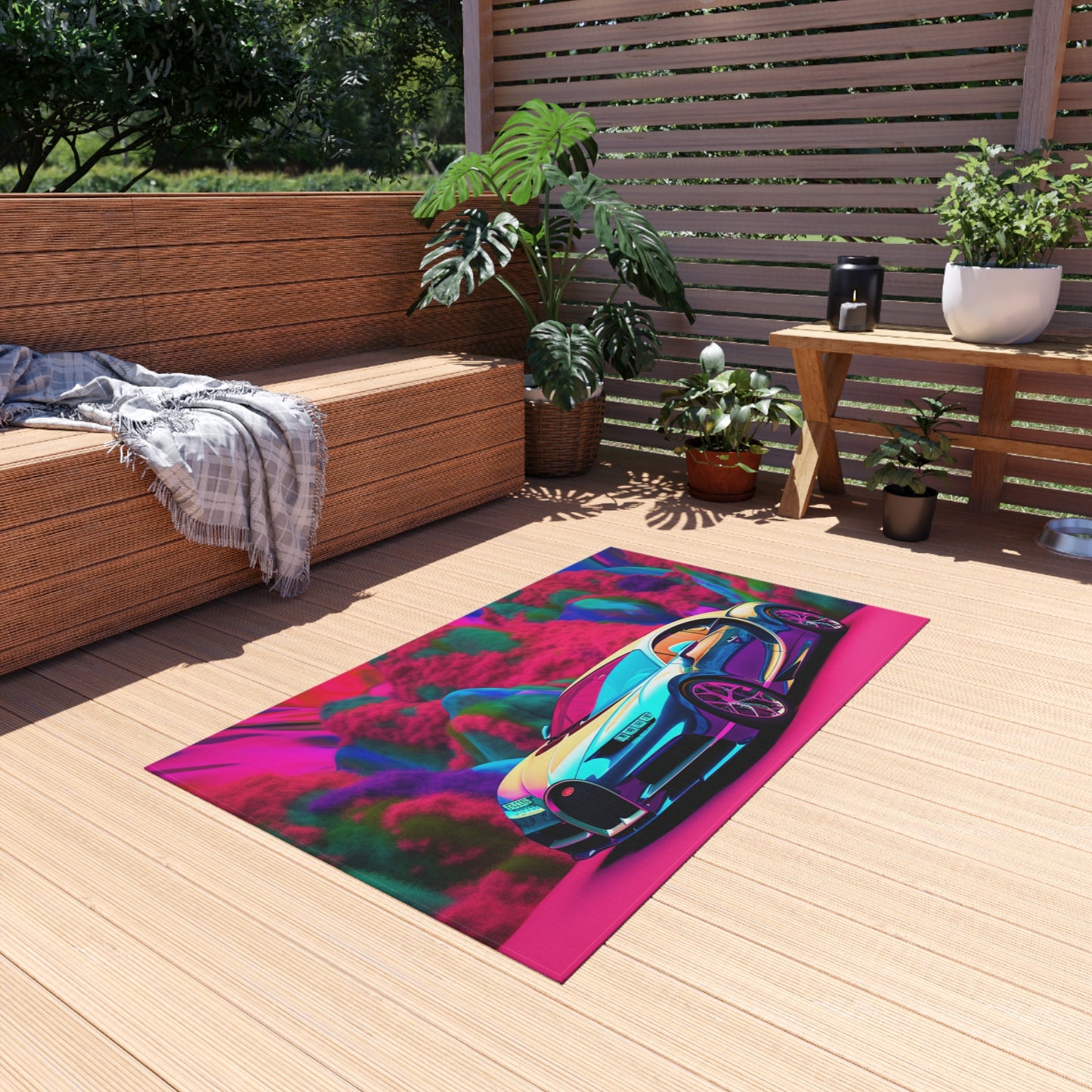 Outdoor Rug  Florescent Bugatti Flair 4