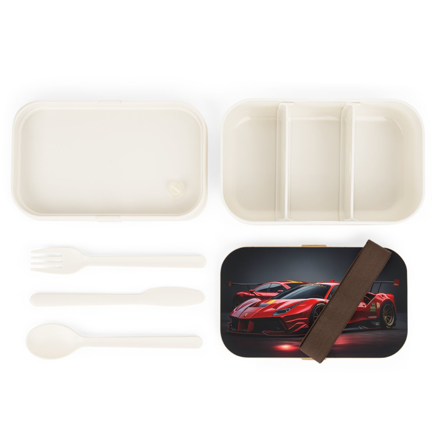 Bento Lunch Box Ferrari Red 2