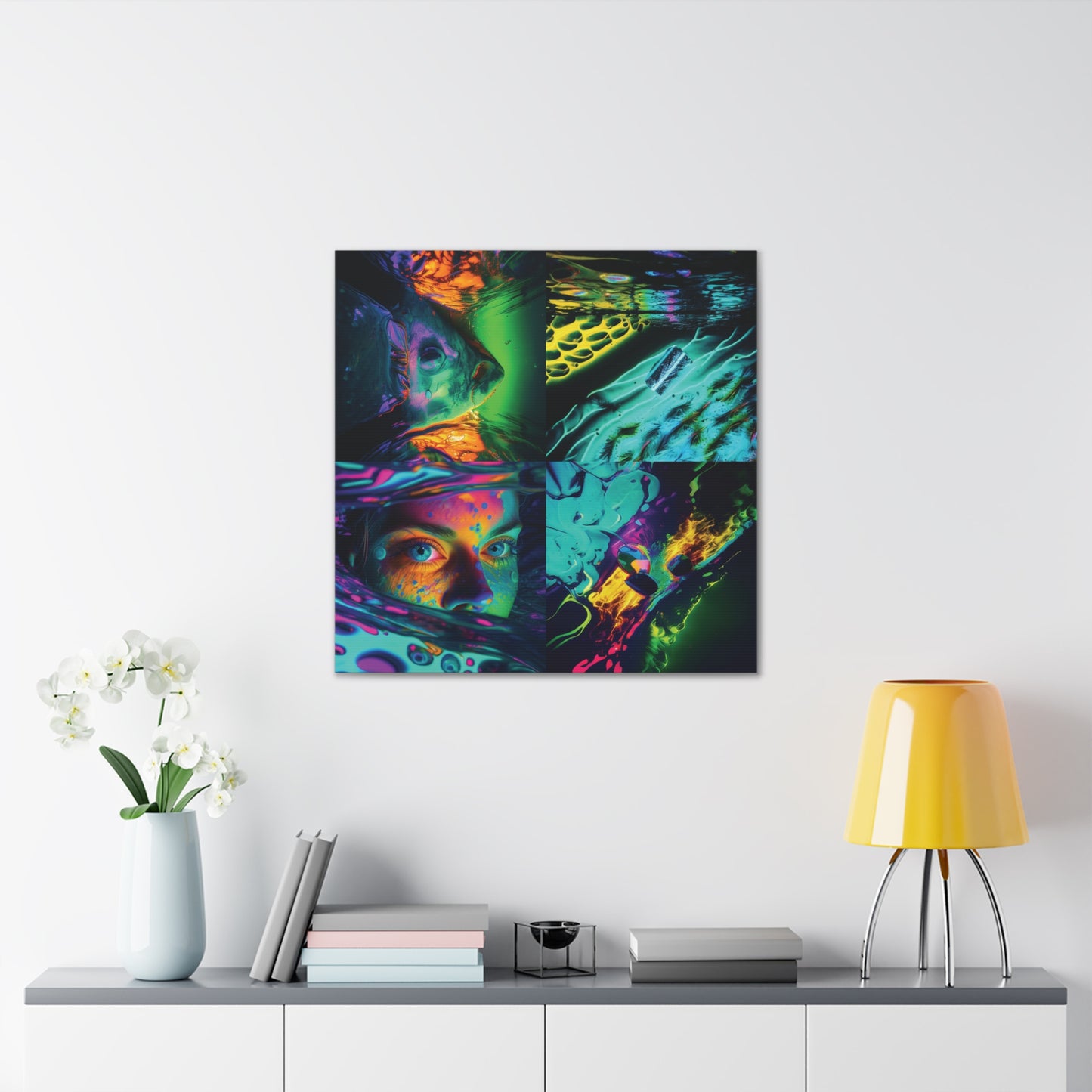 Canvas Gallery Wraps Florescent Glow 5