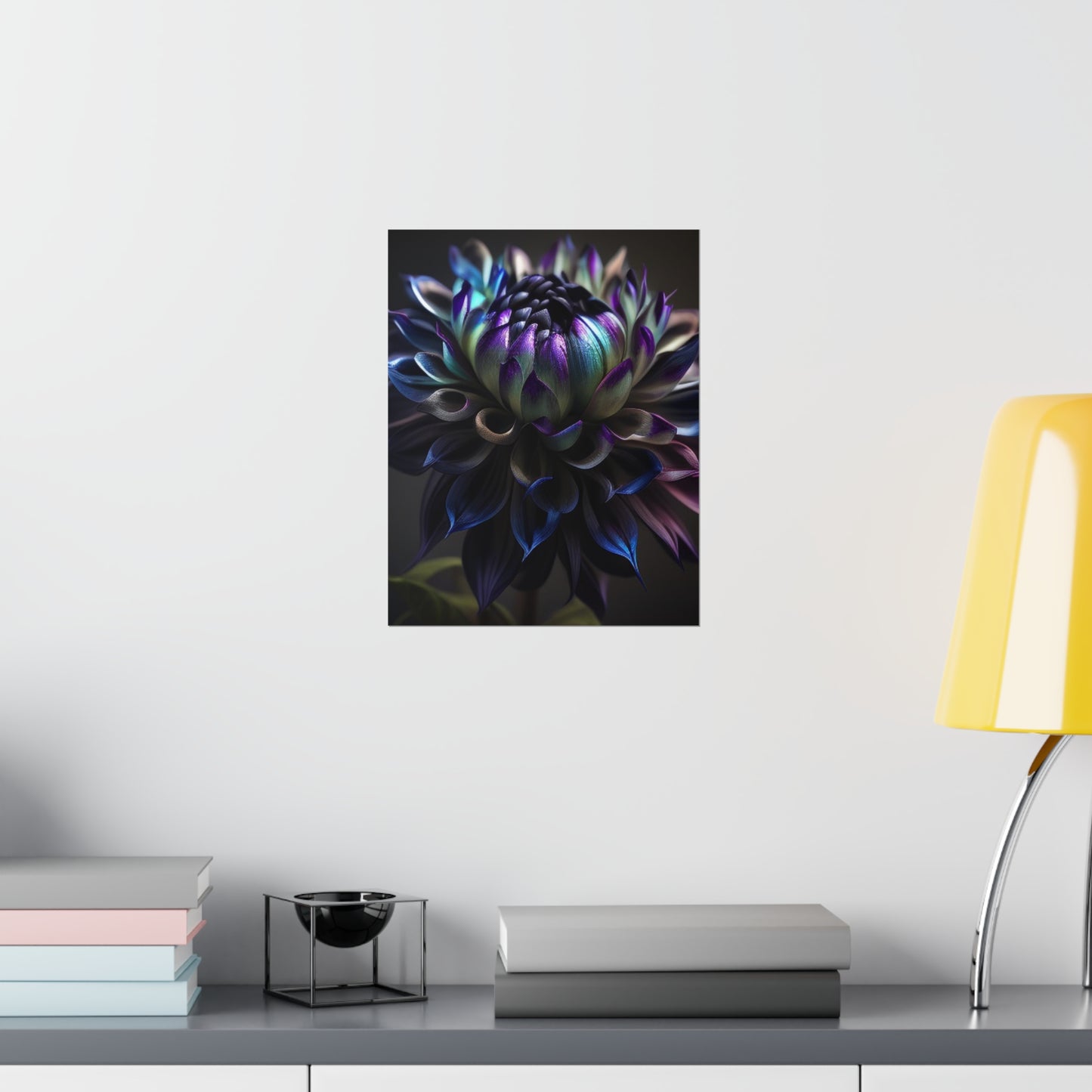 Premium Matte Vertical Posters Dahlia Purple 4