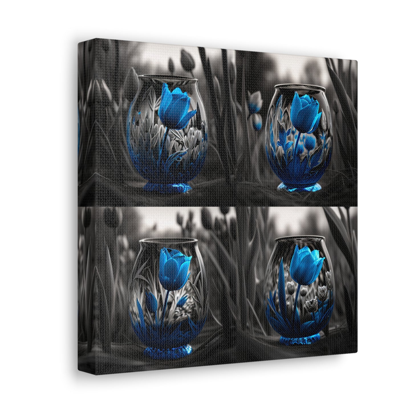 Canvas Gallery Wraps Tulip Blue 5